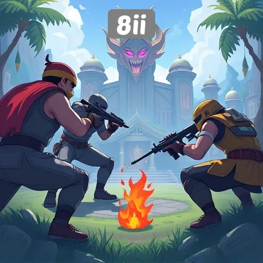 Keseruan Bermain Game Multiplayer di 8ii